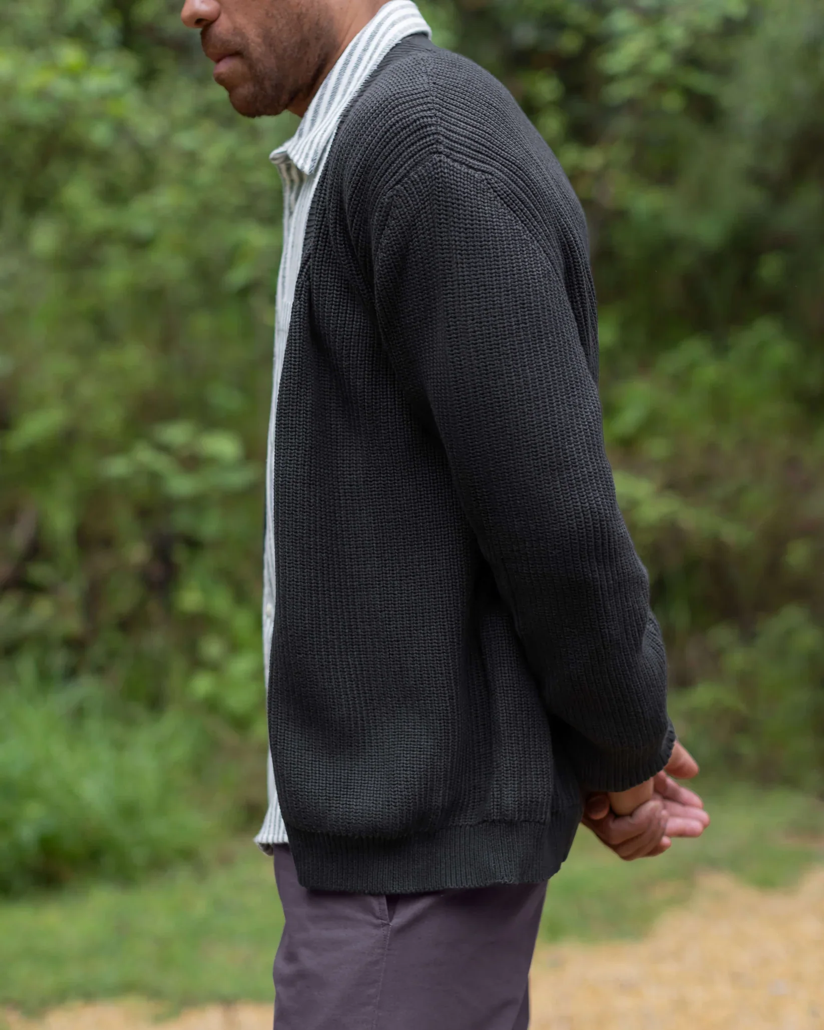 Alex Crane - Bay Cardigan in Ink - Image 4