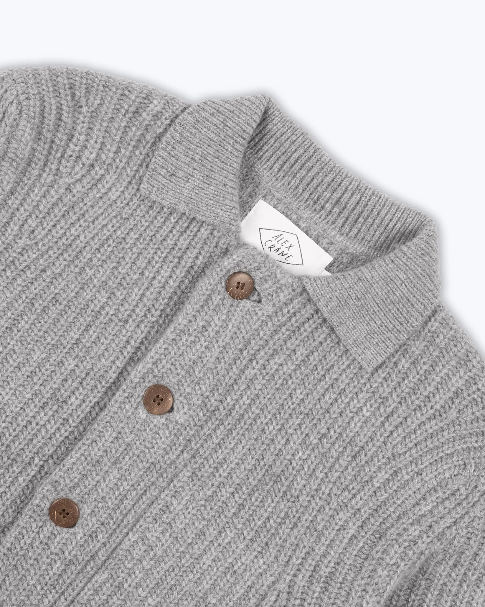 Alex Crane - Knit Kite Jacket in Steel - Image 2