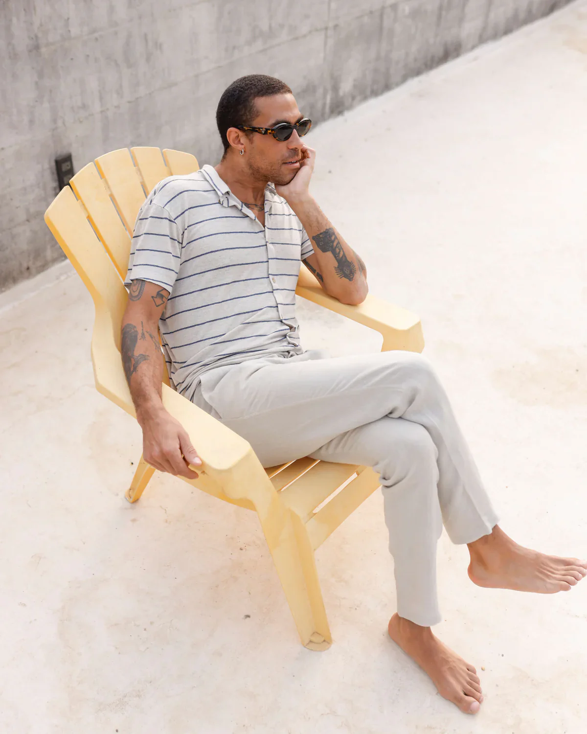 Alex Crane - Knit Ola Shirt in Rio - Image 4