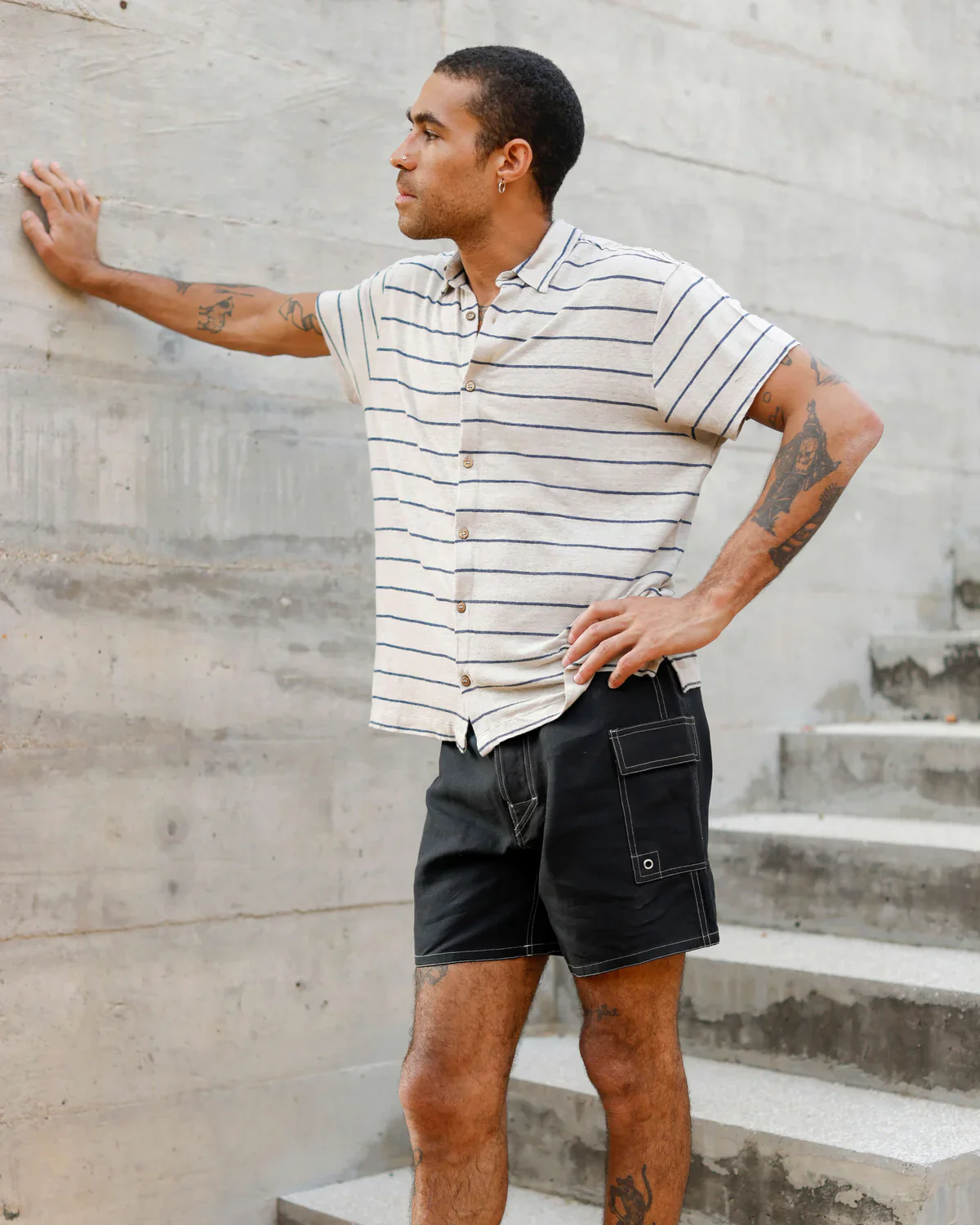 Alex Crane - Knit Ola Shirt in Rio - Image 5