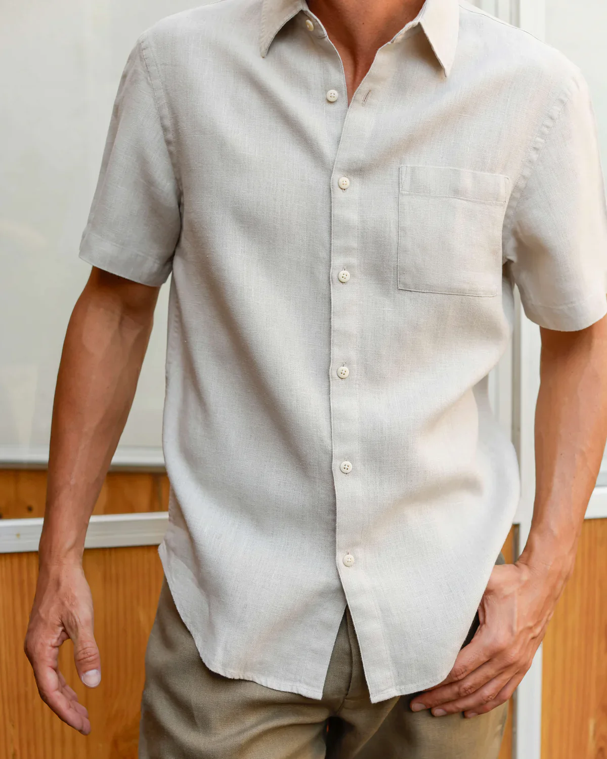 Alex Crane - Ola Shirt in Bone - Image 2