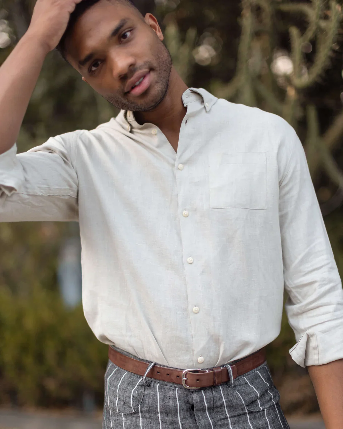Alex Crane - Playa Shirt in Bone - Image 3