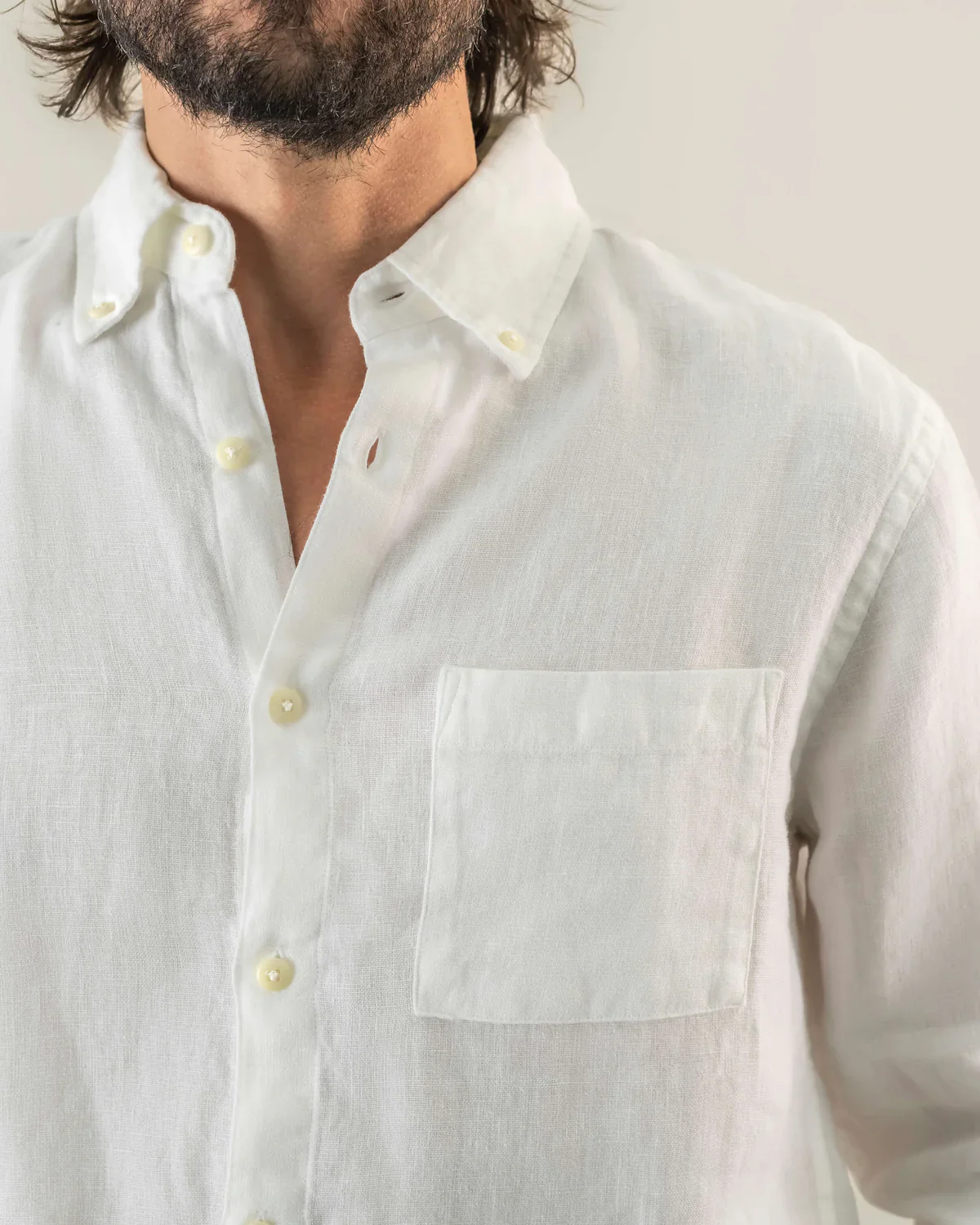 Alex Crane - Playa Shirt in Snow - Image 3