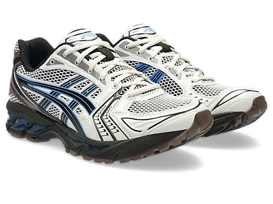 Asics - GEL-Kayano 14 in Cream/Blue Coast - Image 3