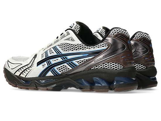 Asics - GEL-Kayano 14 in Cream/Blue Coast - Image 4