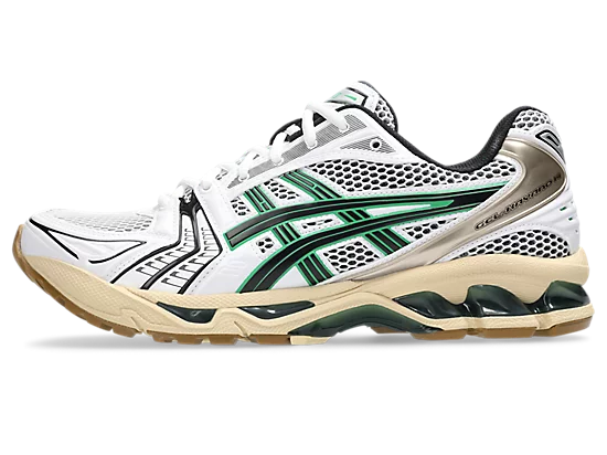 Asics - GEL-Kayano 14 in White/Hinoki Beige - Image 2
