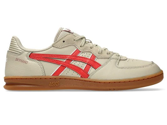 Asics - Skyhand OG in Feather Grey and Red Snapper