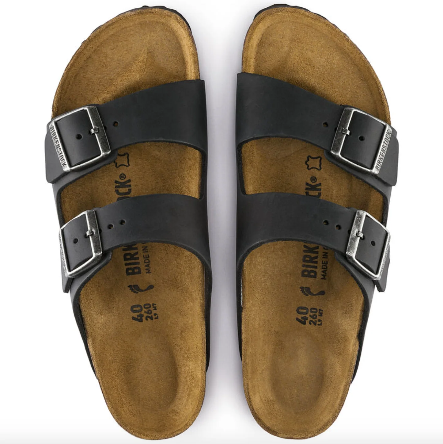 Birkenstock- Arizona Oiled Black - Image 4