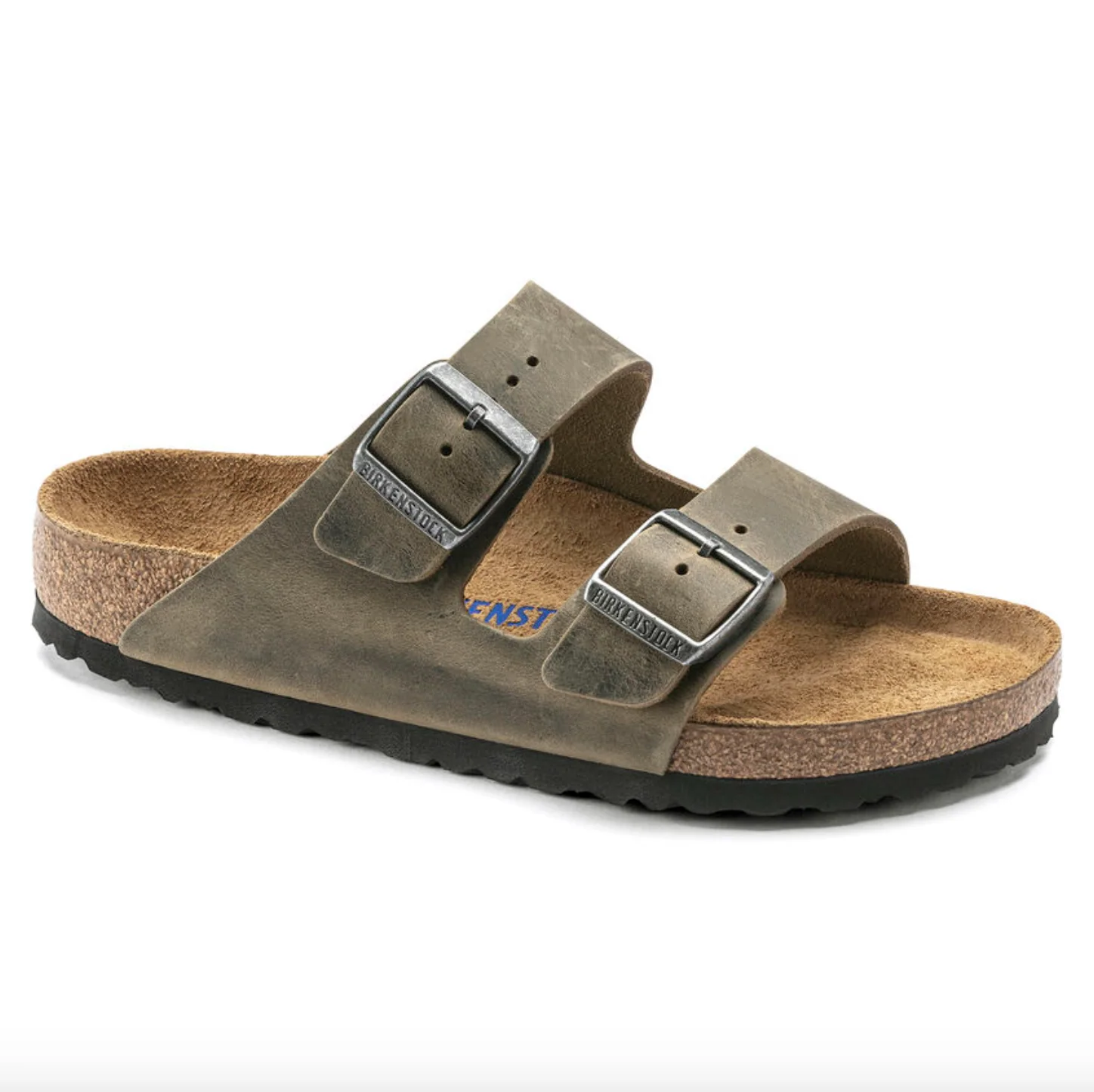 Birkenstock- Arizona Soft Footbed Faded Khaki - Image 5