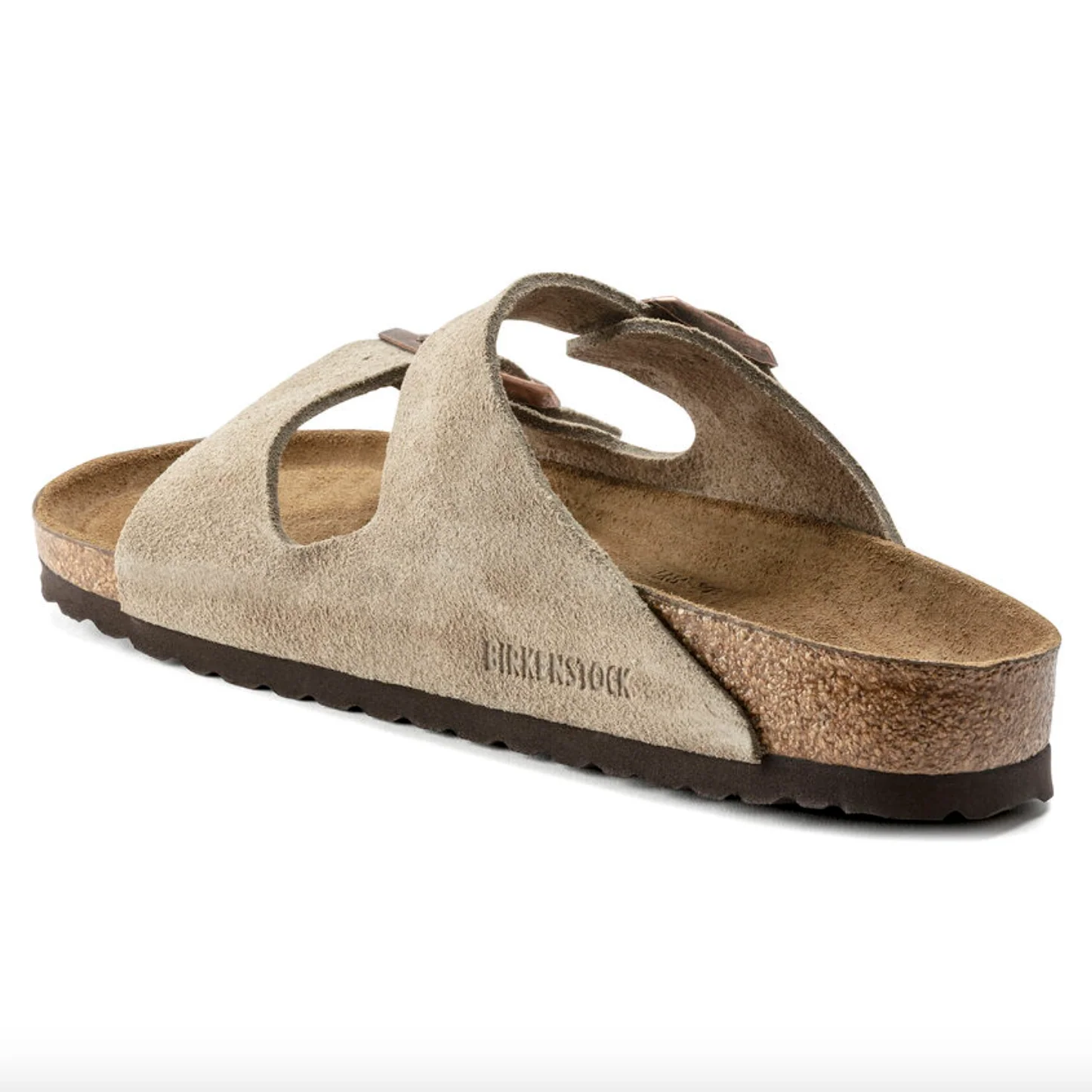 Birkenstock- Arizona Soft Footbed Taupe Suede - Image 4