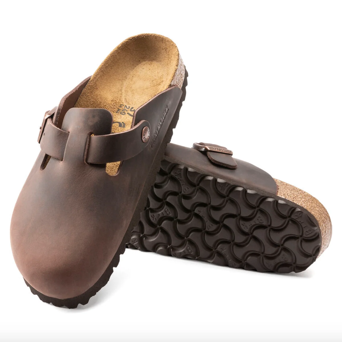 Birkenstock- Boston Oiled Leather Habana - Image 5