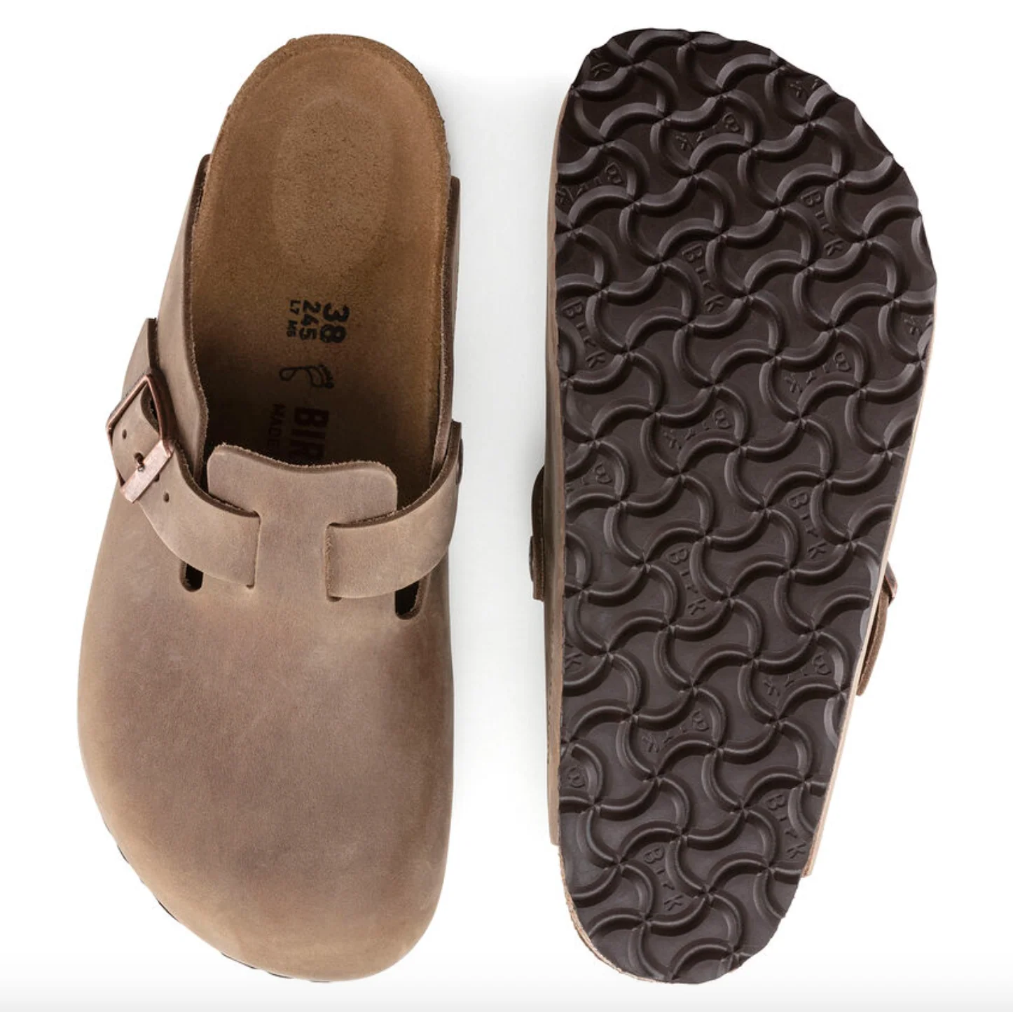 Birkenstock- Boston Oiled Leather Tobacco - Image 4