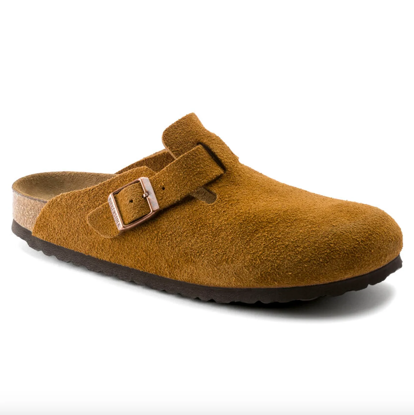 Birkenstock- Boston Soft Footbed Mink Suede - Image 3