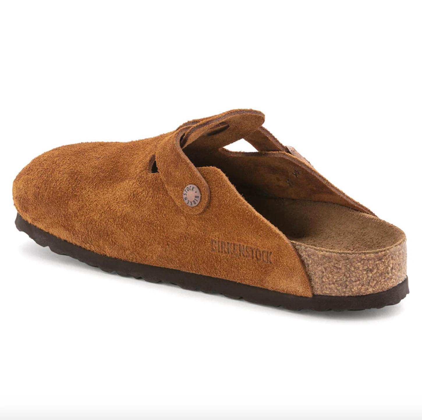 Birkenstock- Boston Soft Footbed Mink Suede - Image 4