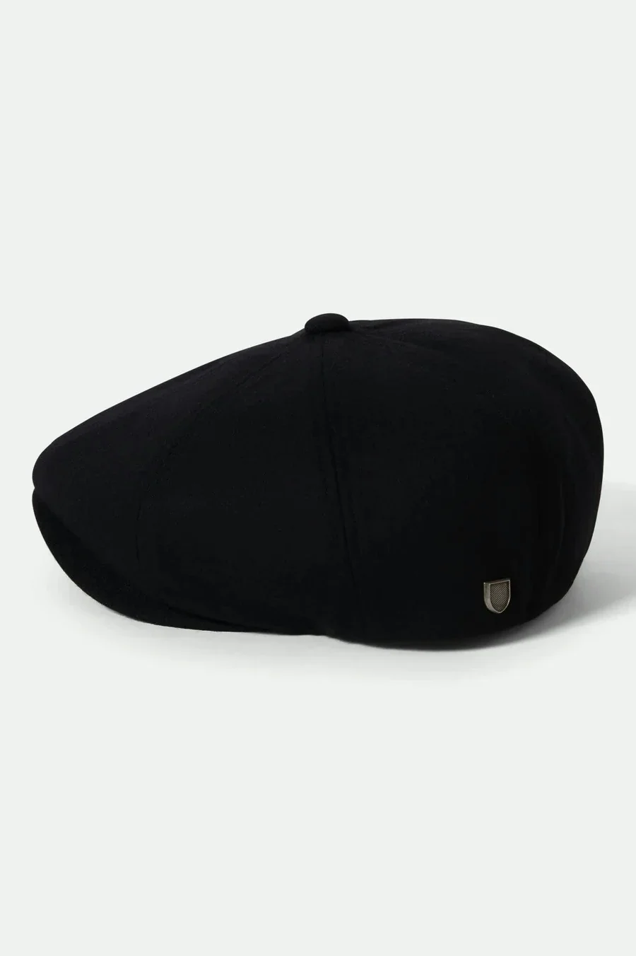 Brixton - Brood Flannel Snap Cap in Black/Moss - Image 2