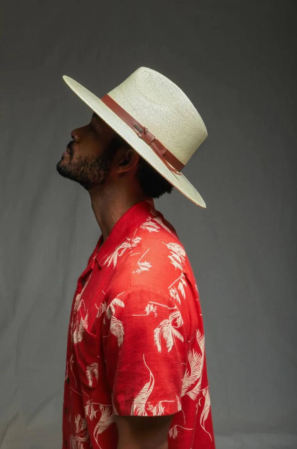 Brixton- Field Proper Straw Hat Natural - Image 4