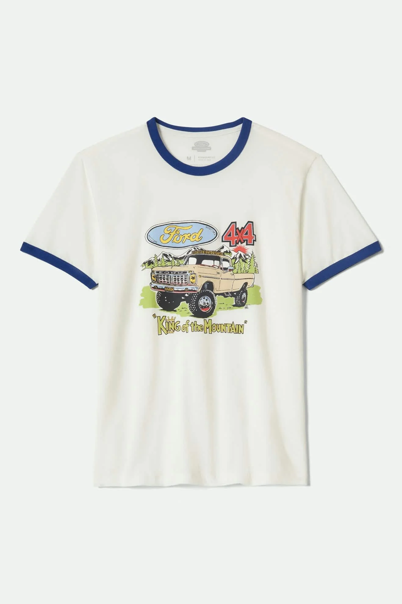 Brixton - Ford King of the Mountains Ringer T-Shirt