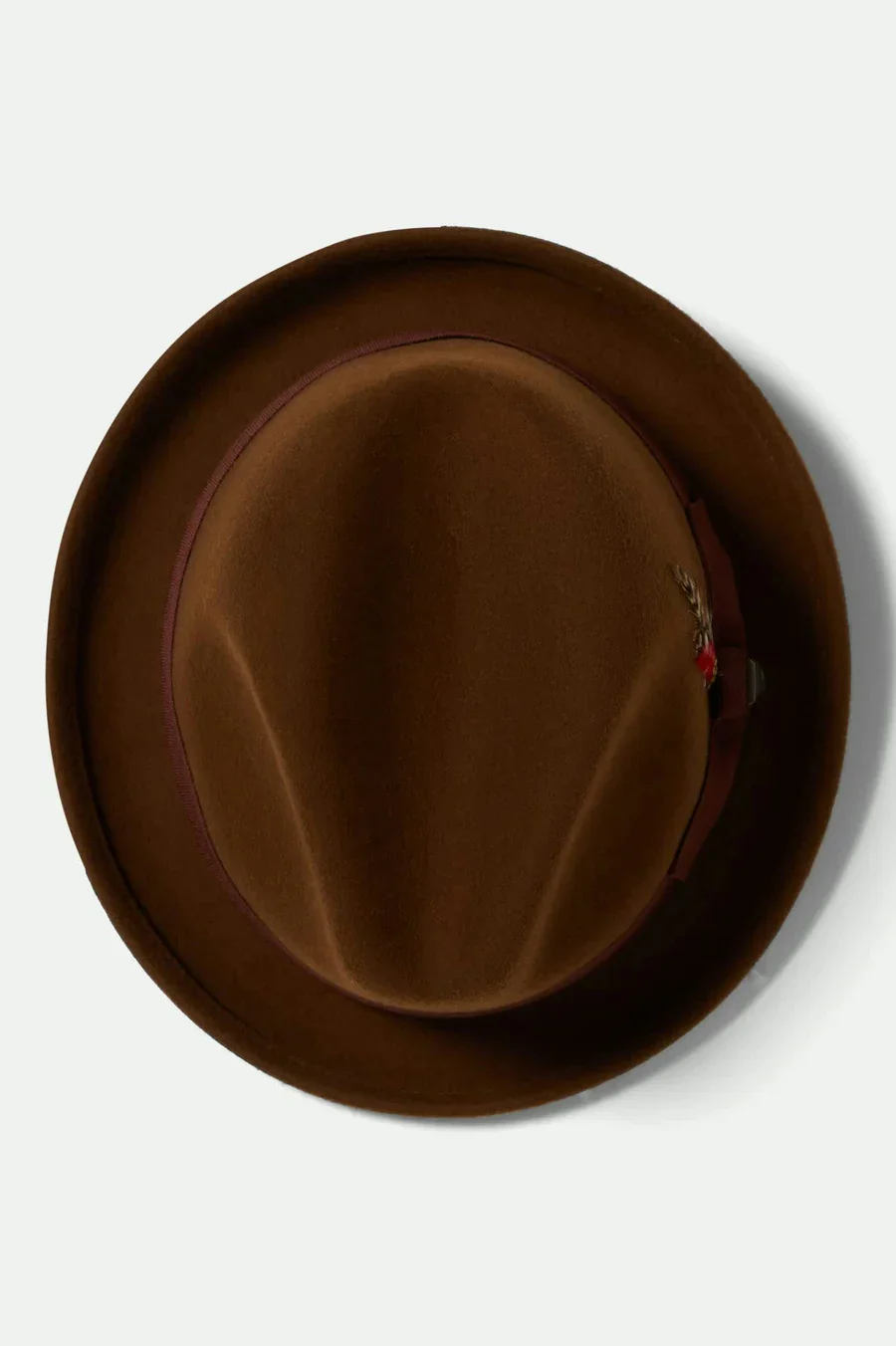 Brixton - Gain Fedora in Coffee and Chestnut - Image 4