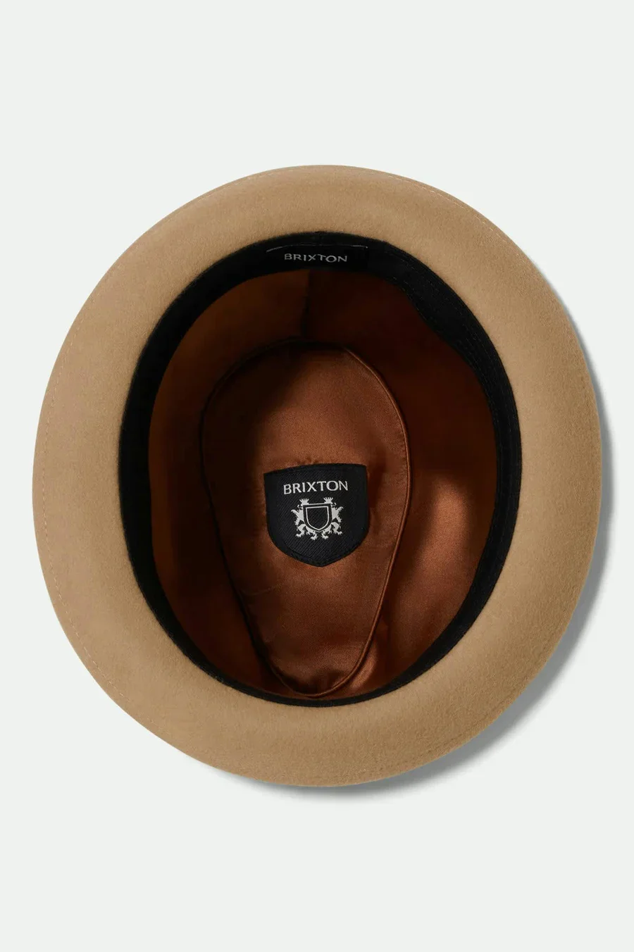Brixton - Gain Fedora in Sand/Antique Brass - Image 5