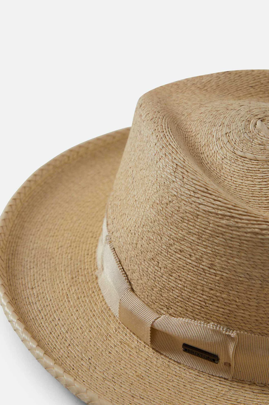 Brixton - Swindle Natural Straw Fedora - Image 3