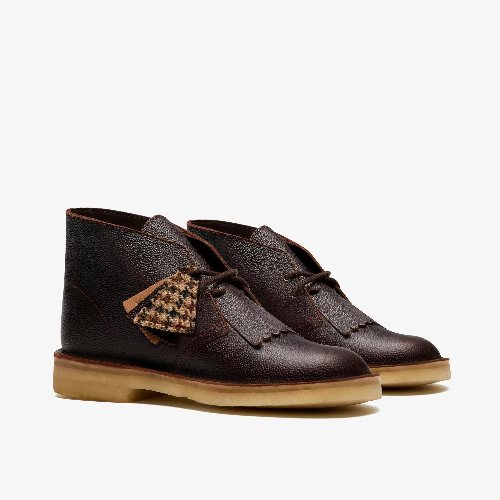 Clarks - Desert Boot in Brown Scotch Grain - Image 4
