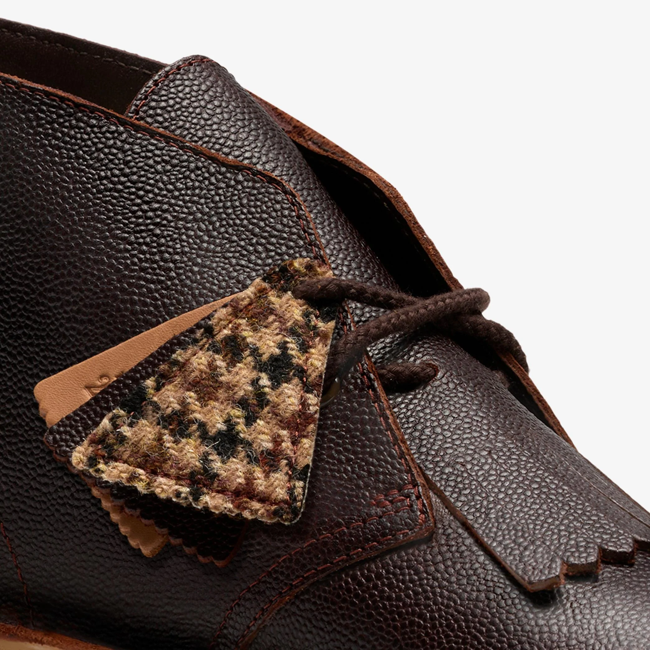 Clarks - Desert Boot in Brown Scotch Grain - Image 6