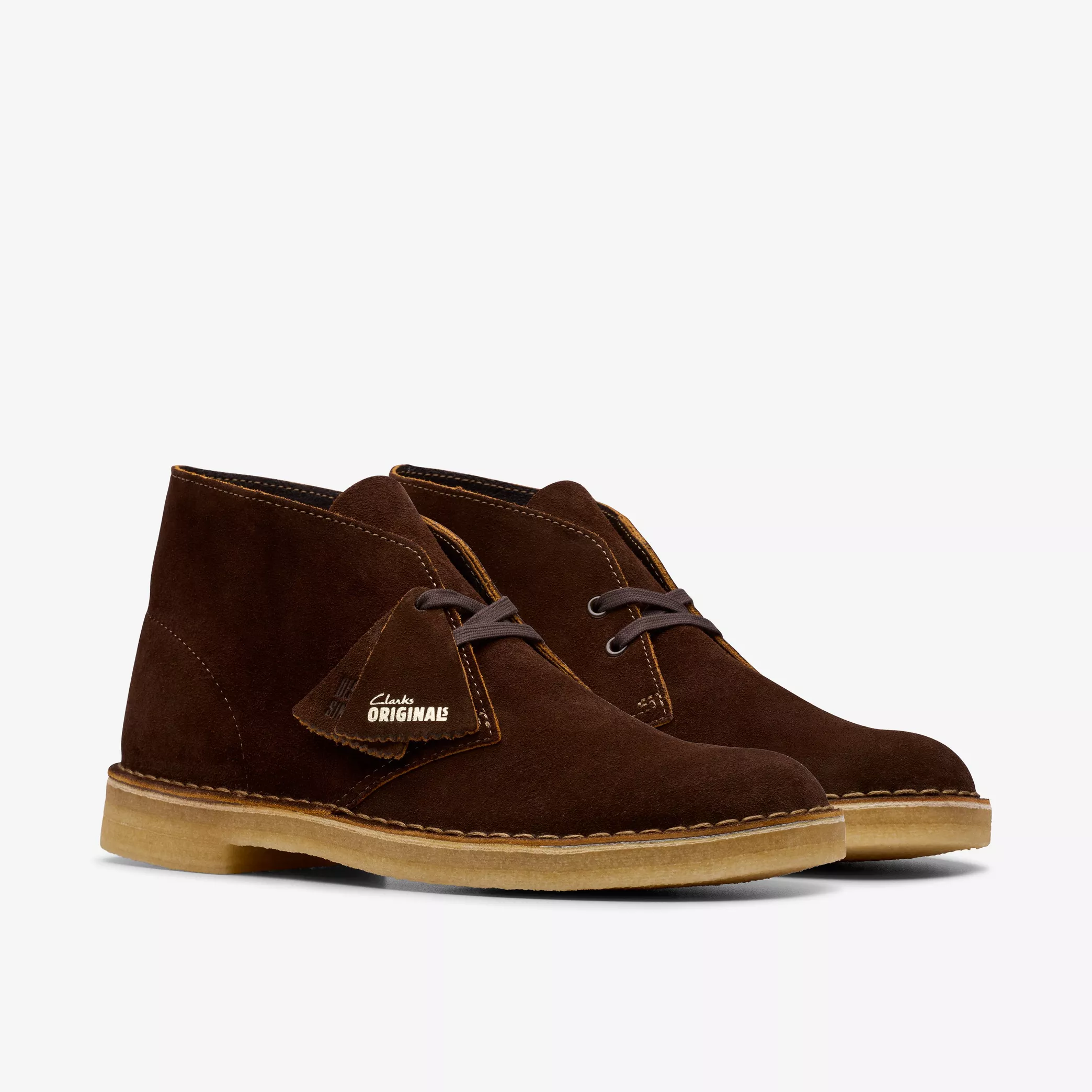 Clarks - Desert Boot in Brown/Chestnut Suede - Image 4