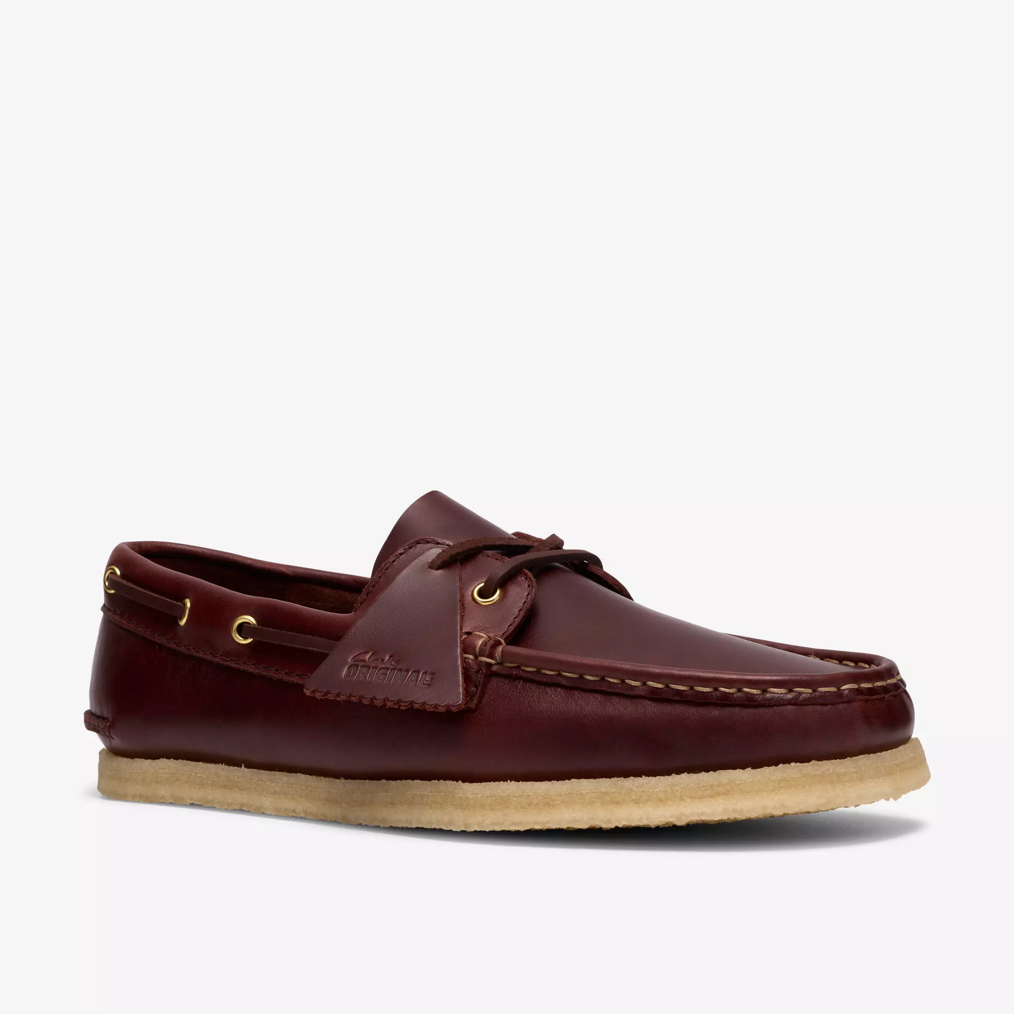 Clarks Originals - Godney Boat in British Tan Leather - Image 3