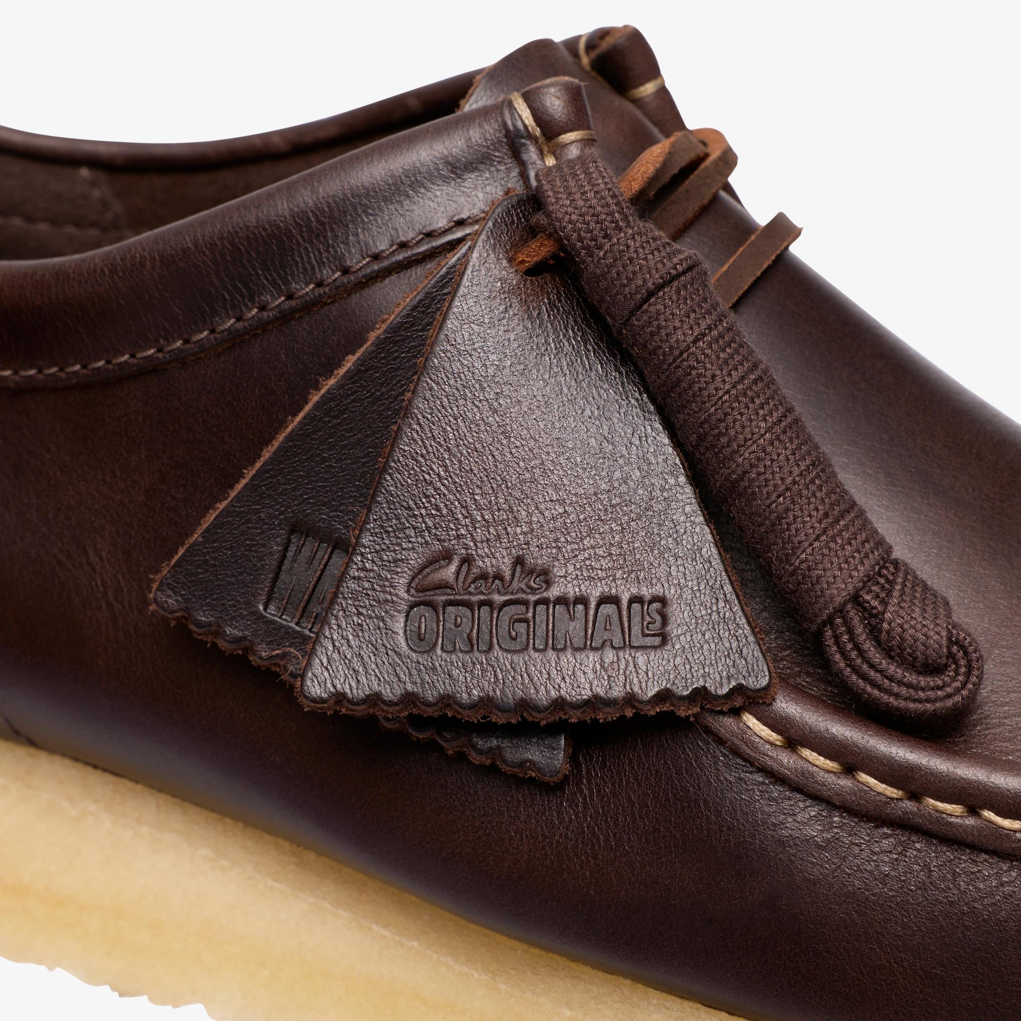 Clarks Originals - Wallabee in Dark Brown Leather - Image 8