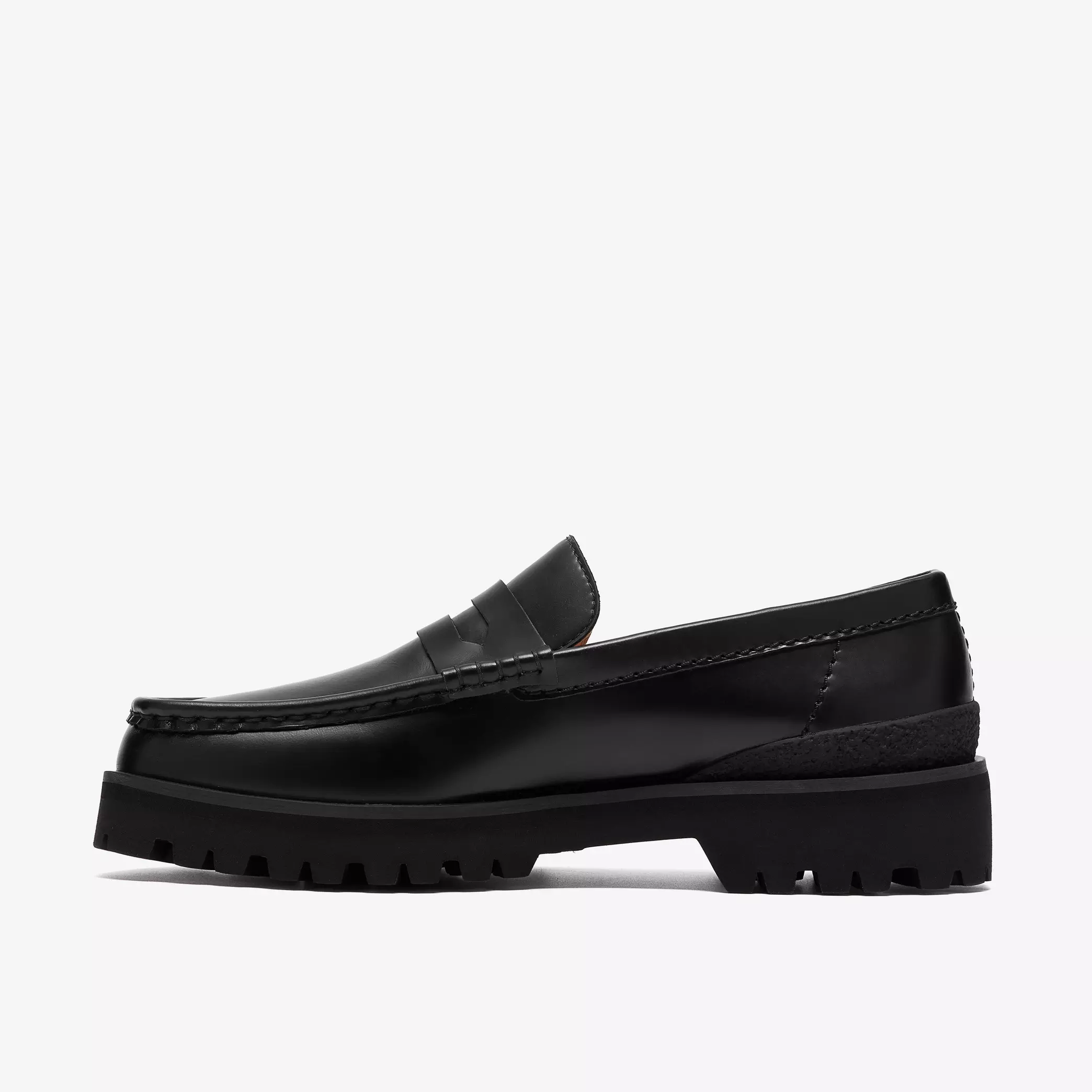 Clarks Originals - Yukonner Penny in Black Leather - Image 2