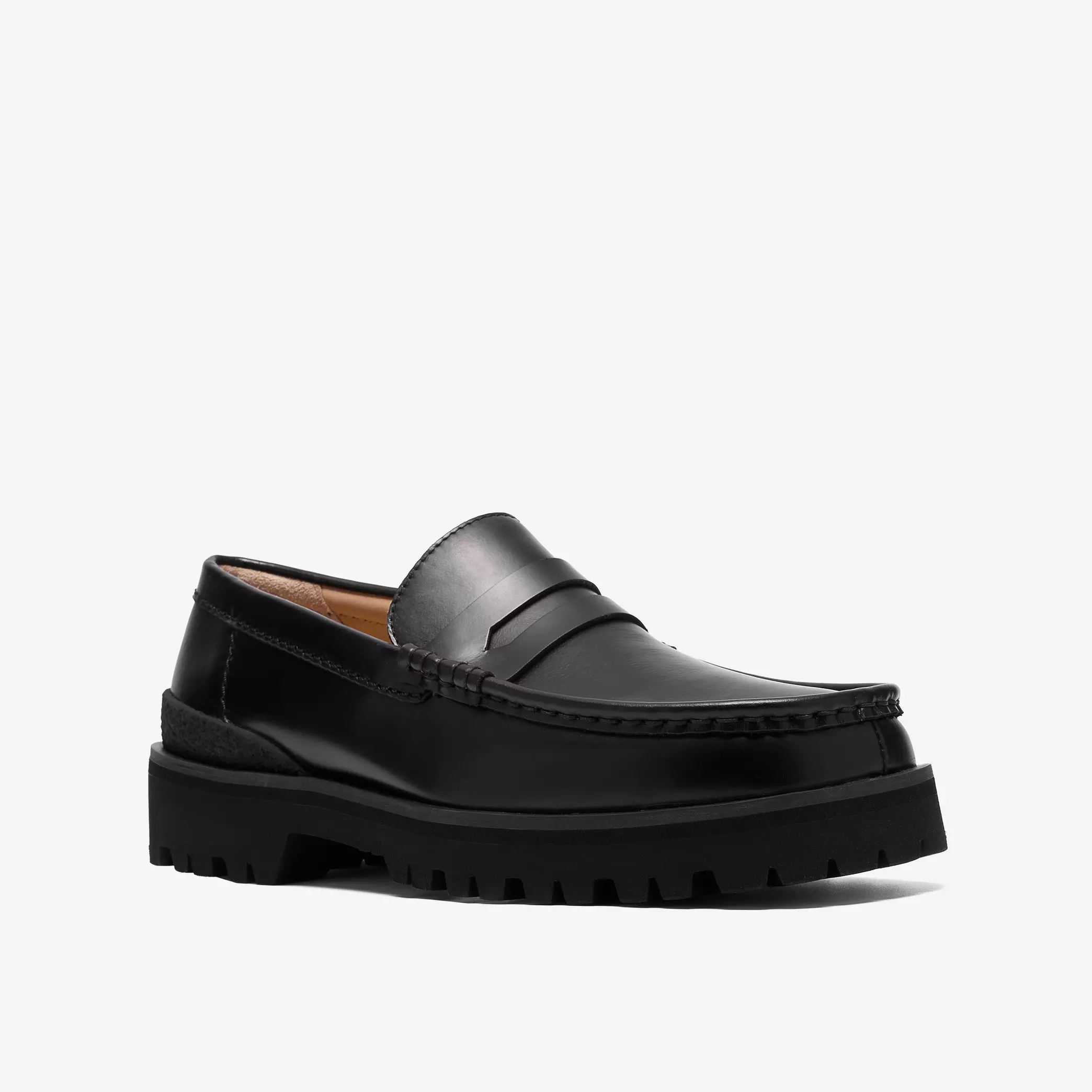 Clarks Originals - Yukonner Penny in Black Leather - Image 3