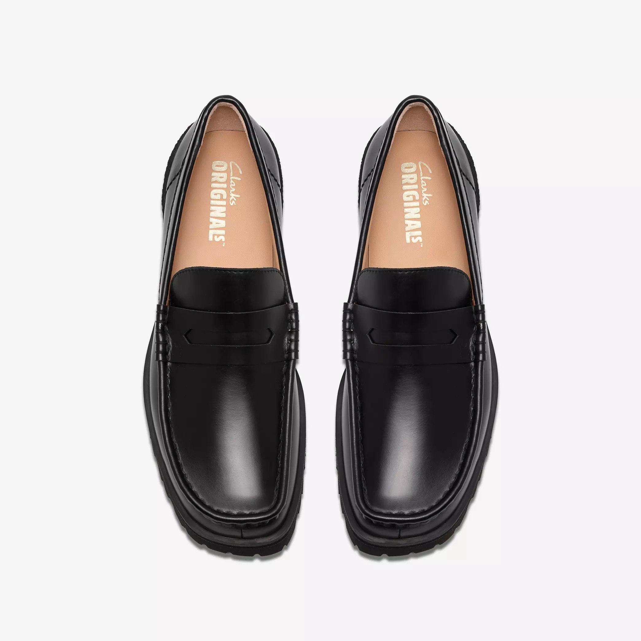 Clarks Originals - Yukonner Penny in Black Leather - Image 5