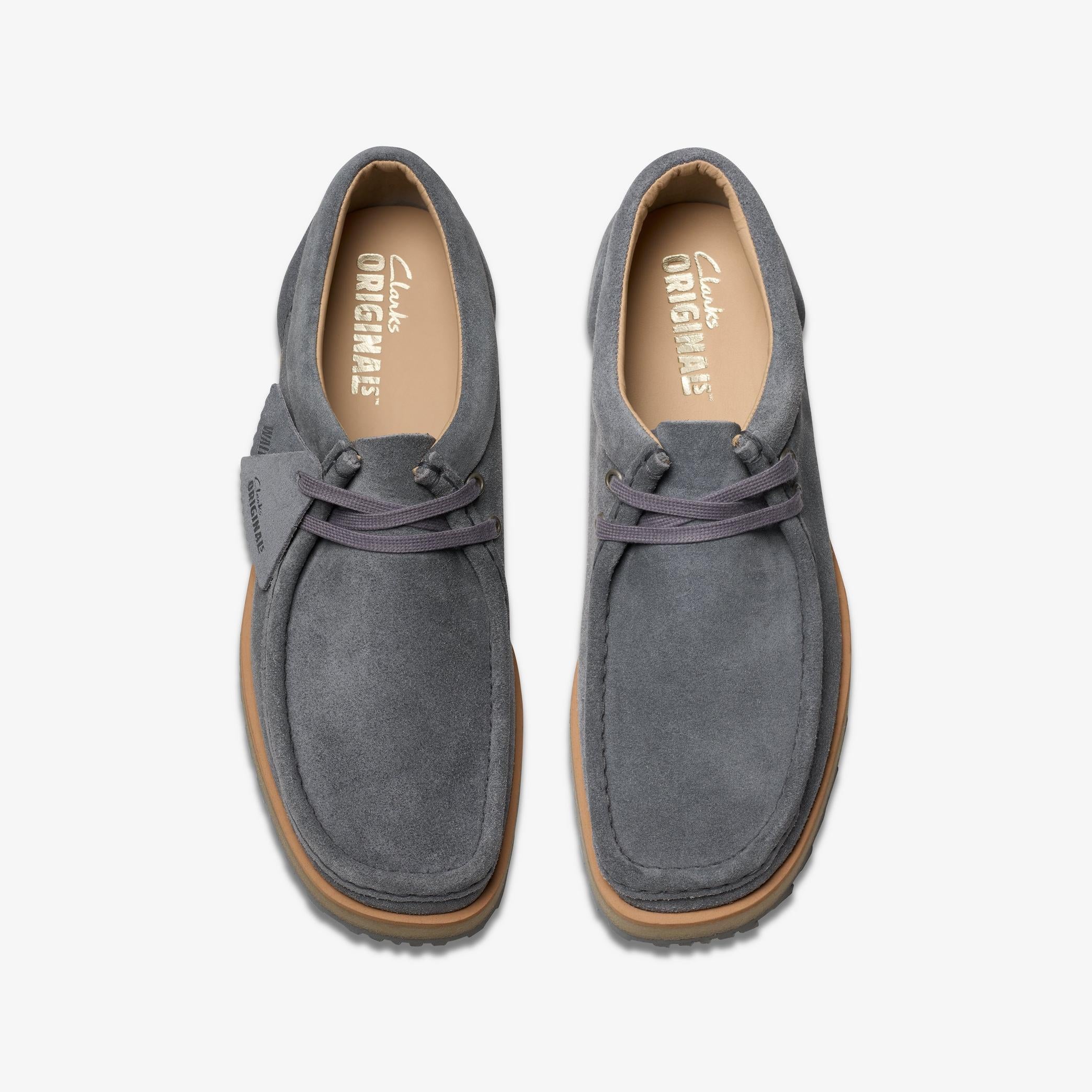 Clarks - Walla Scout Lo in Grey Suede - Image 6