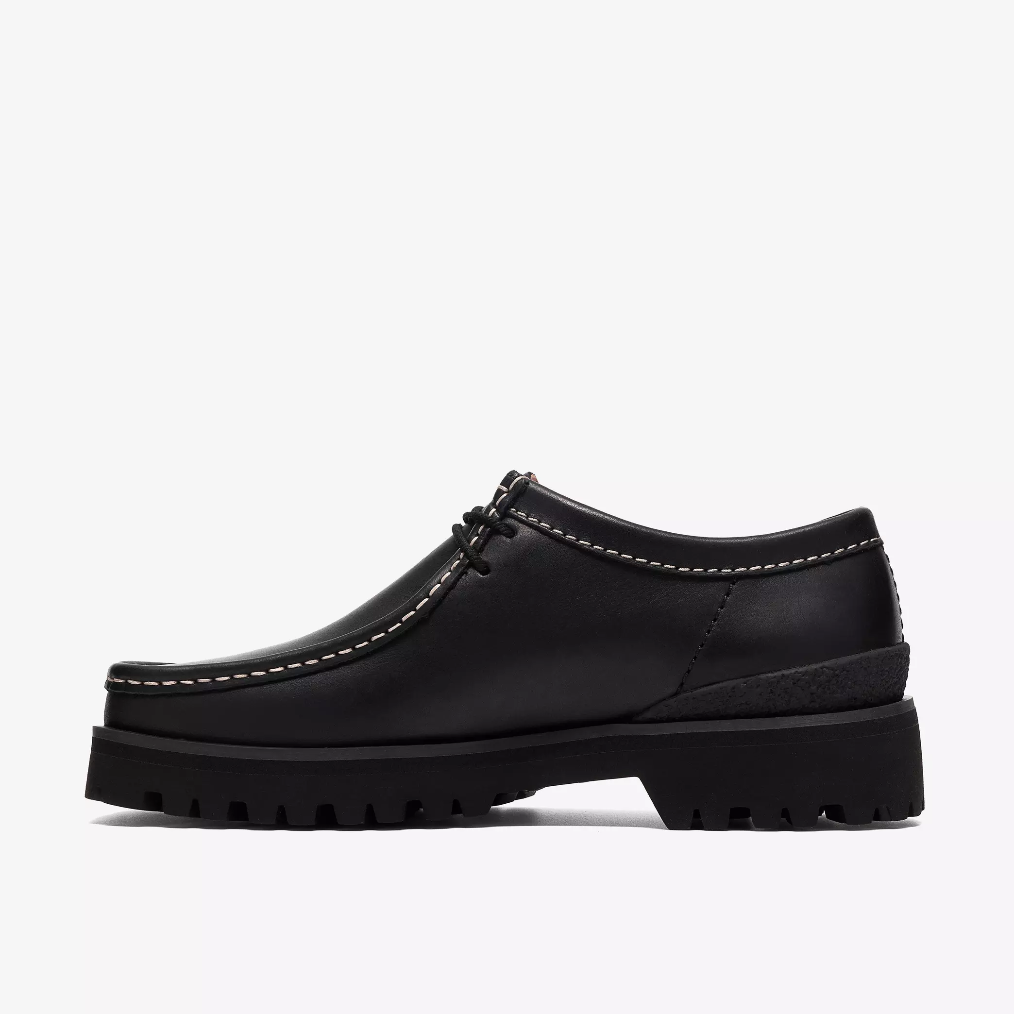 Clarks - Walla Yukoner in Black Leather - Image 2