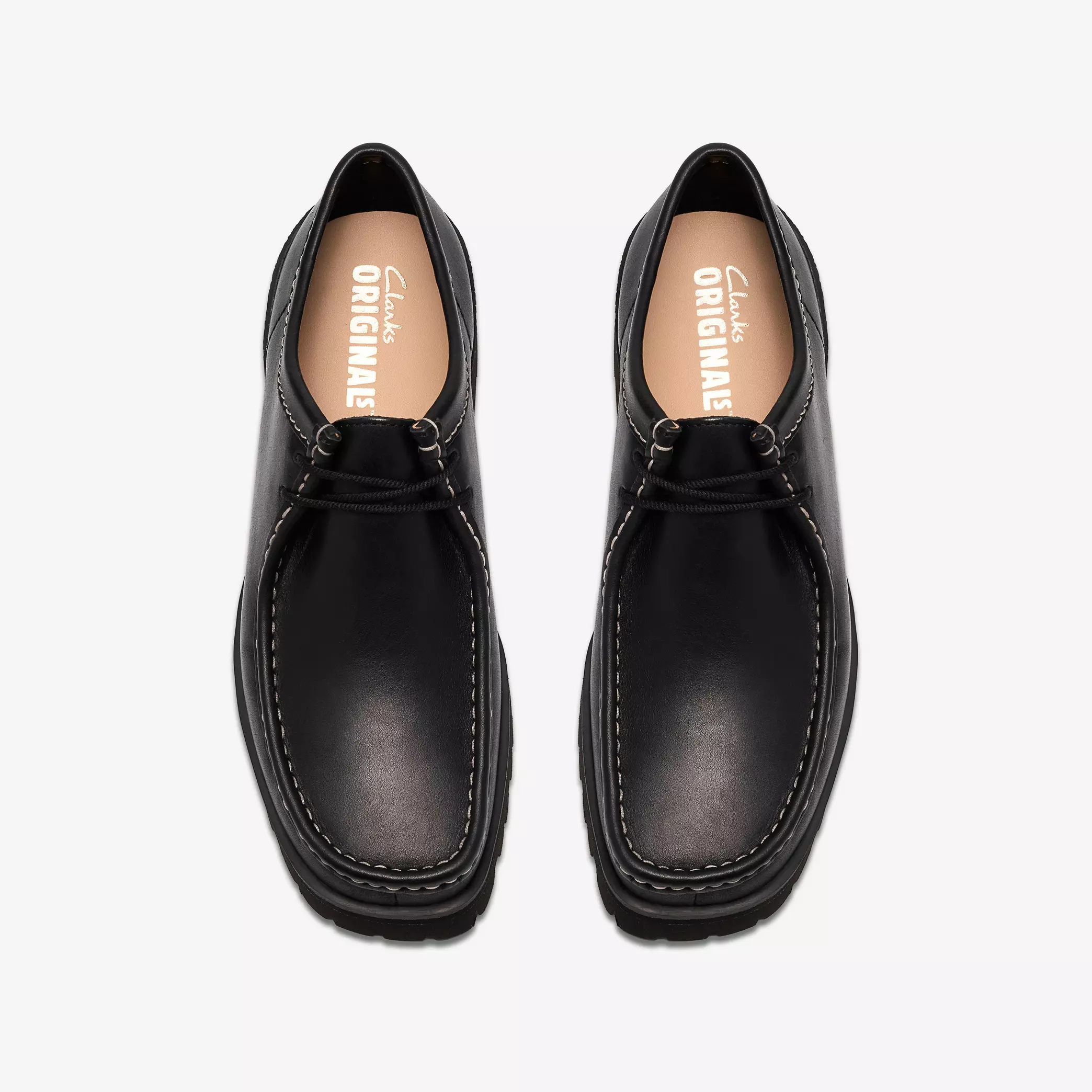 Clarks - Walla Yukoner in Black Leather - Image 6