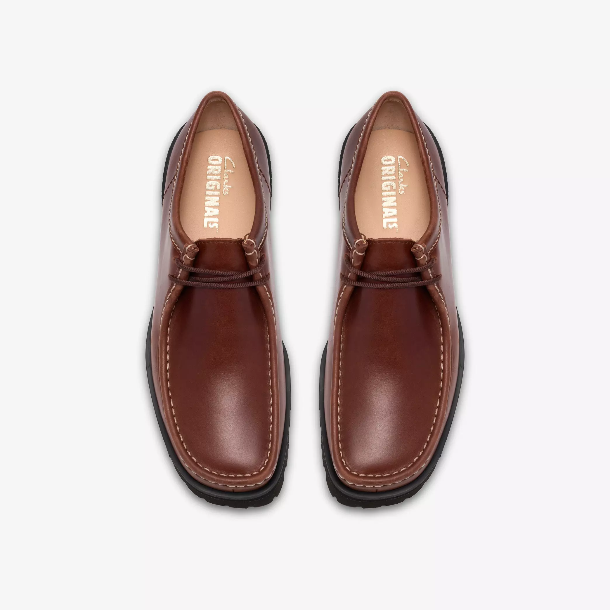 Clarks - Walla Yukoner in Brown Leather - Image 5