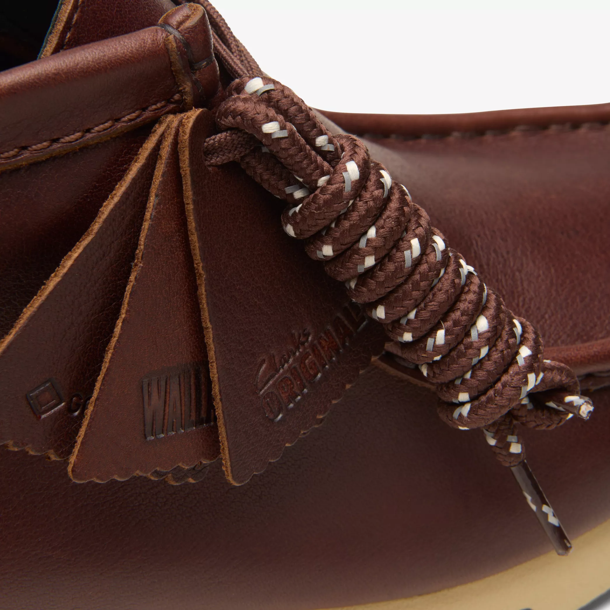 Clarks- Wallabee Boot GTX British Tan Leather - Image 7