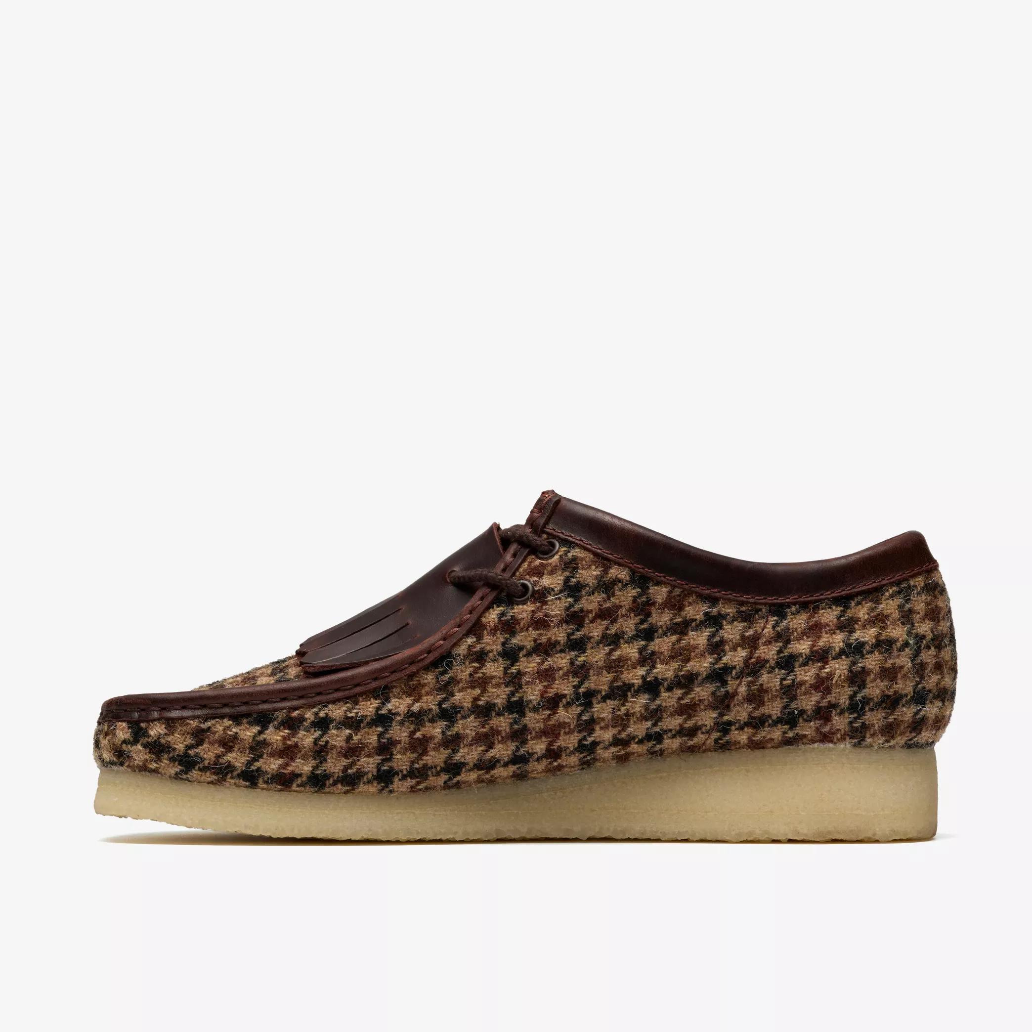 Clarks - Wallabee in Brown Tweed Combination - Image 2