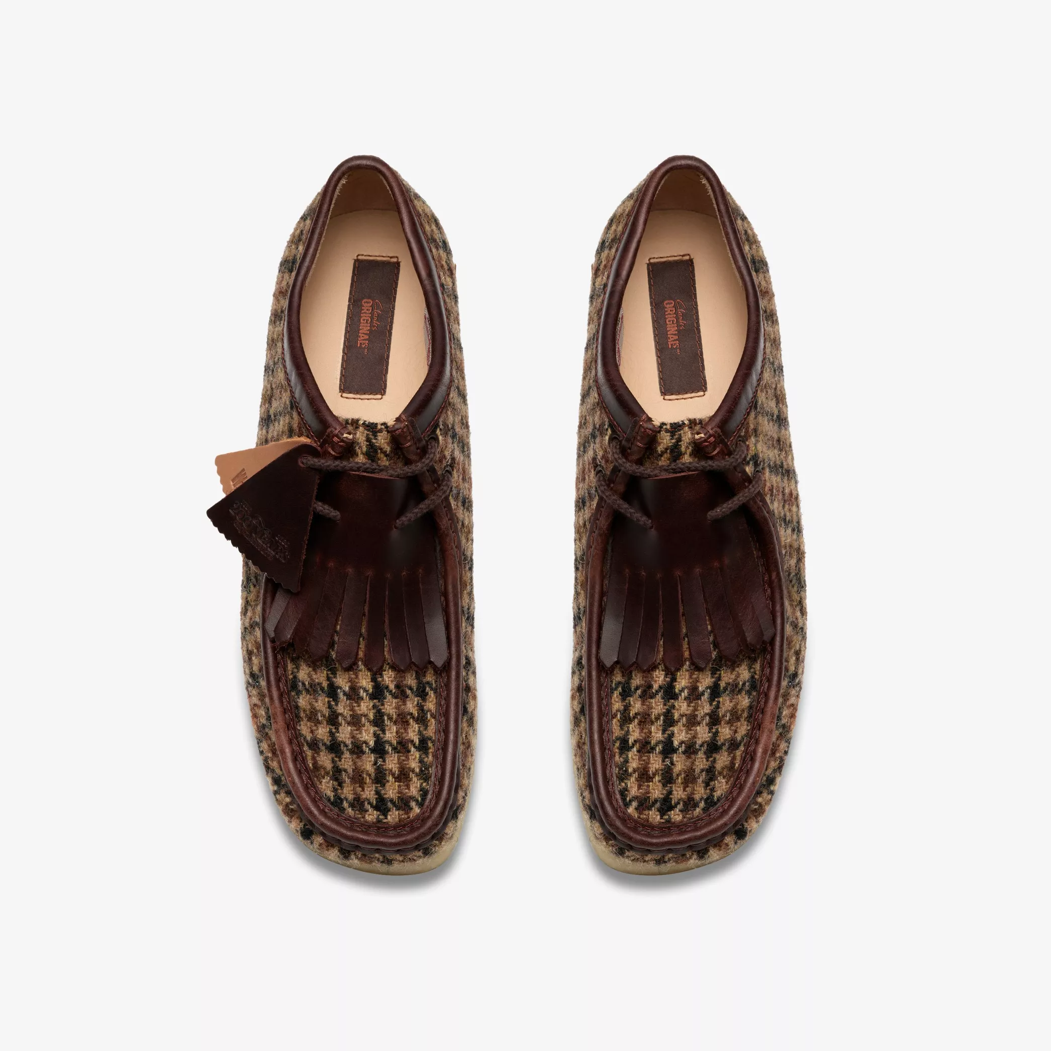 Clarks - Wallabee in Brown Tweed Combination - Image 6