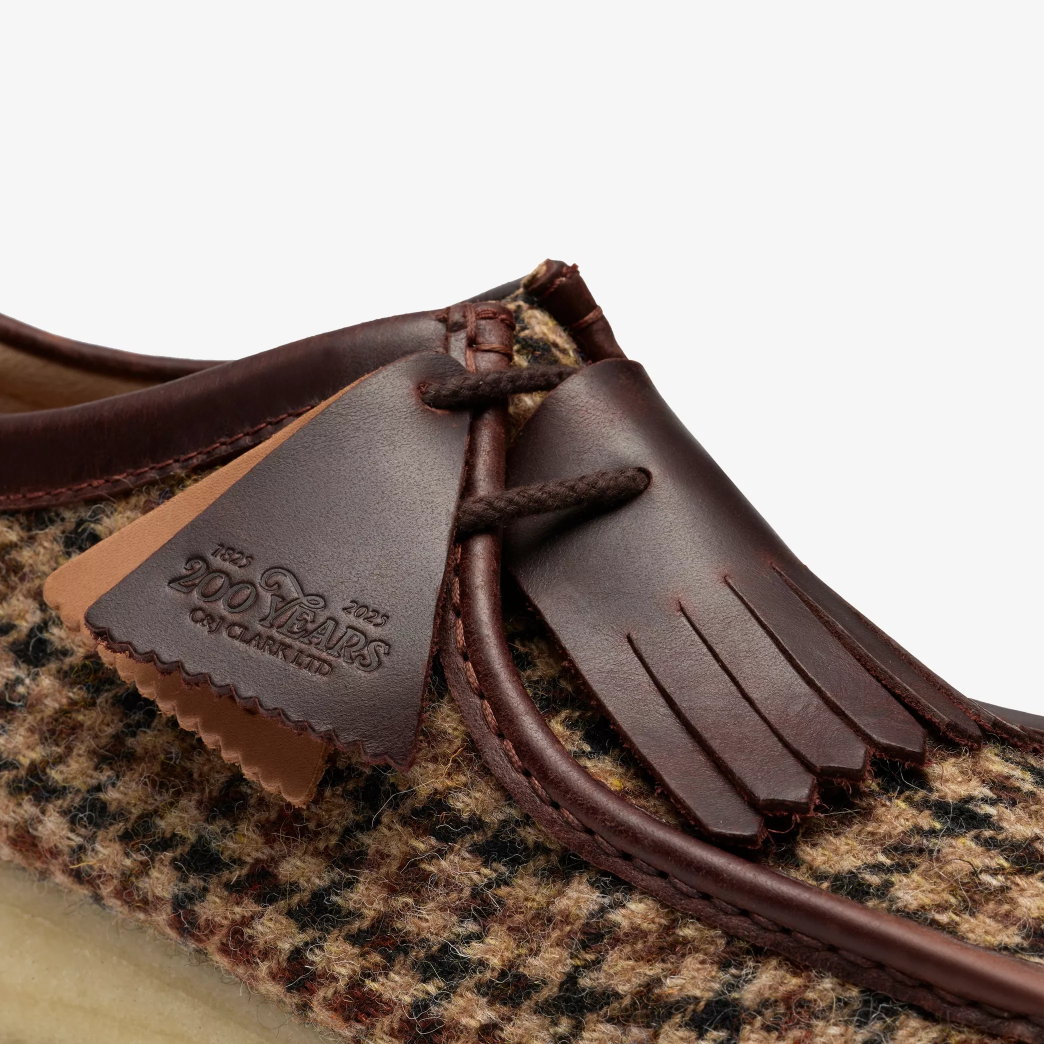 Clarks - Wallabee in Brown Tweed Combination - Image 7