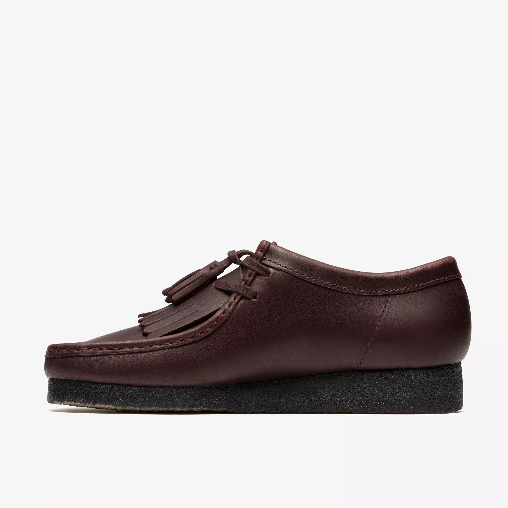 Clarks - Wallabee in Purple Grape Leather - Image 2