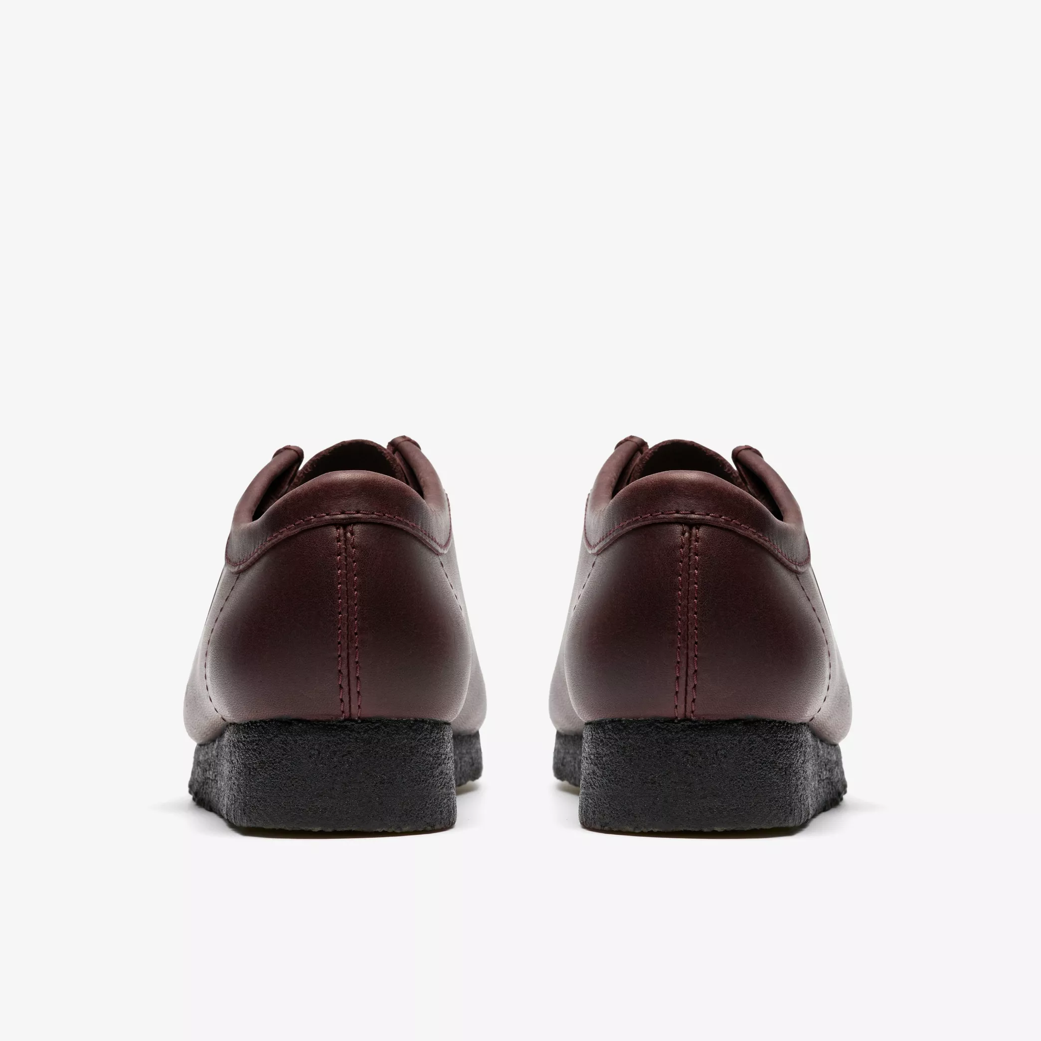 Clarks - Wallabee in Purple Grape Leather - Image 5