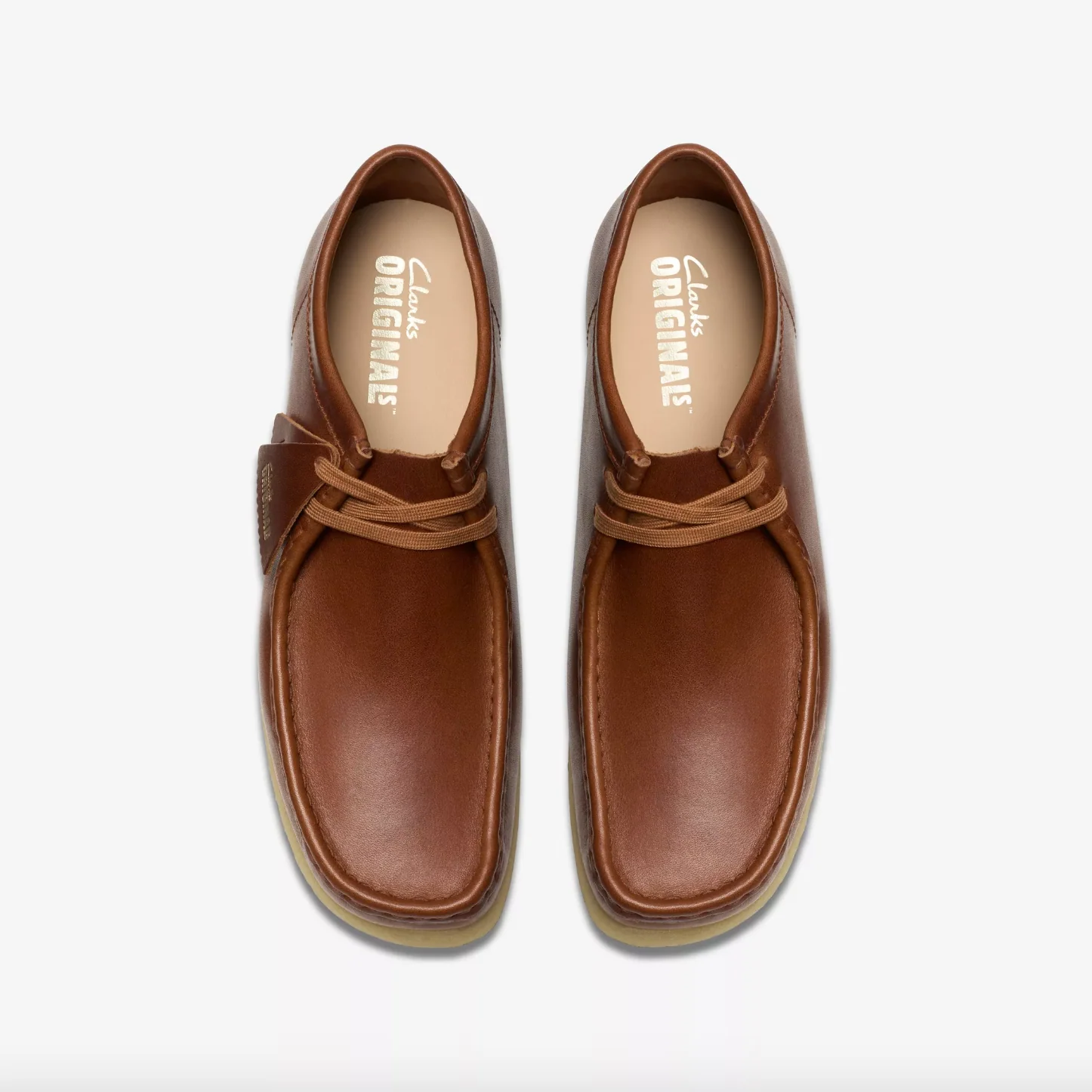 Clarks- Wallabee Tan Leather - Image 5