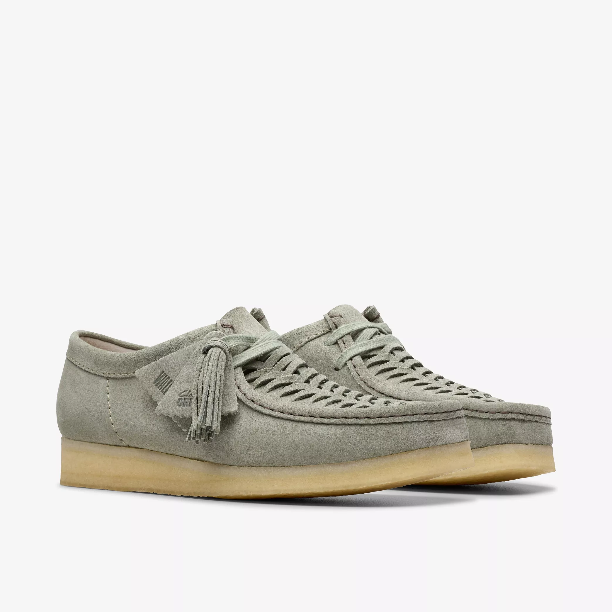 Clarks - Wallabee Weave in Sage Suede - Image 4