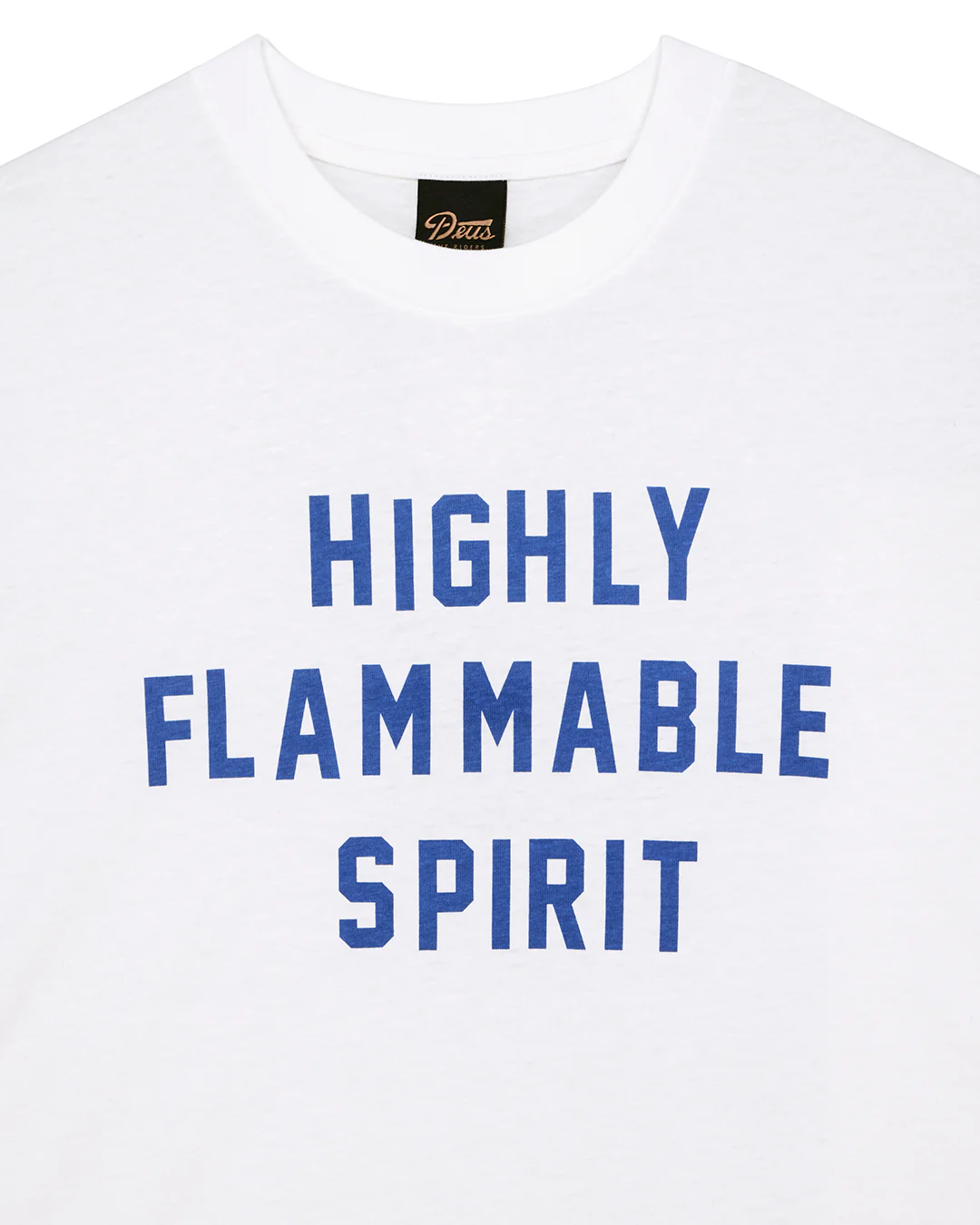 Deus ex Machina - Flamable Tee in Dirty White - Image 3