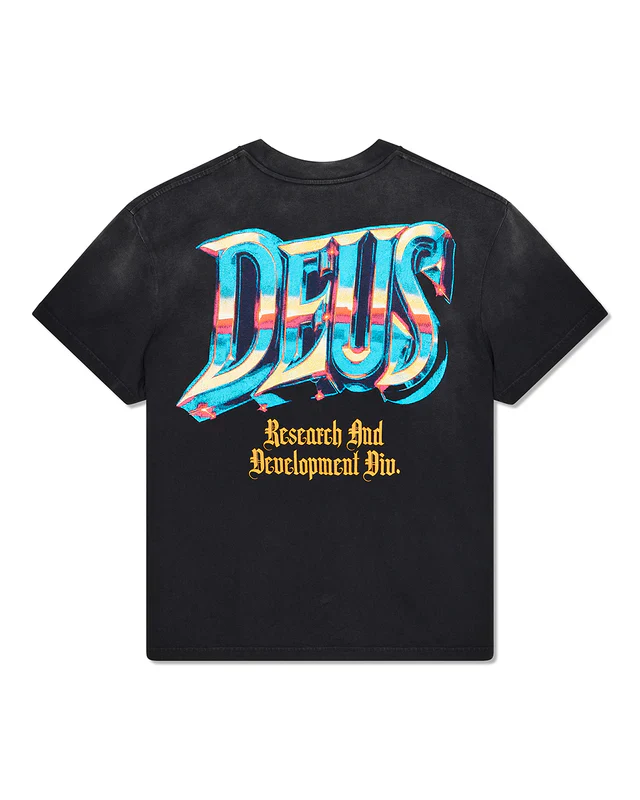 Deus ex Machina - R&D Tee in Anthracite - Image 2