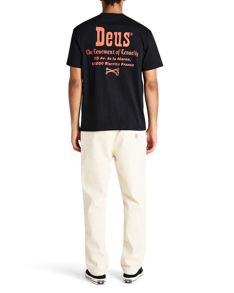 Deus Ex Machina - Showdown Tee in Black - Image 5