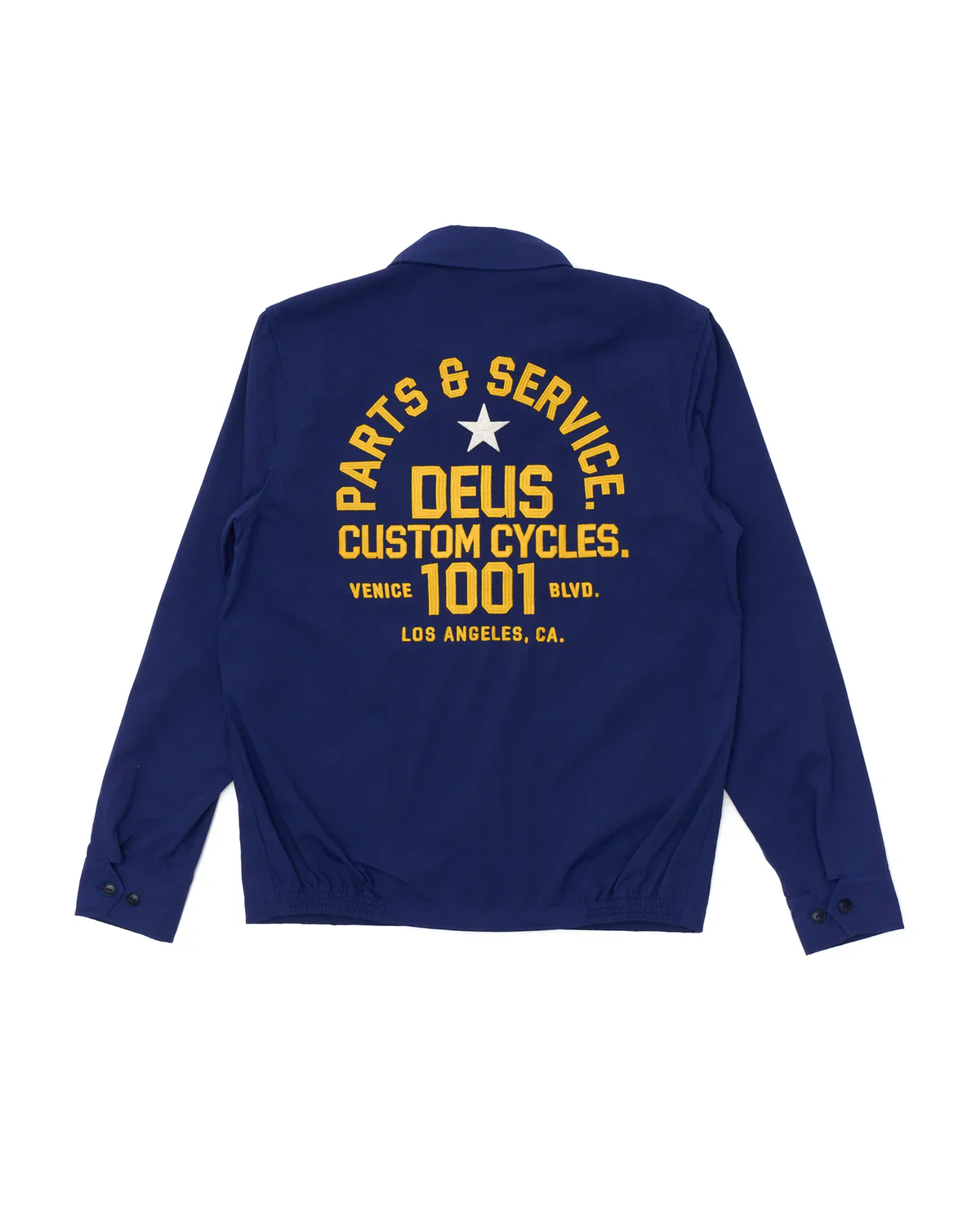 Deus Ex Machina - Teller Drizzler Jacket in Mechanic Blue - Image 2