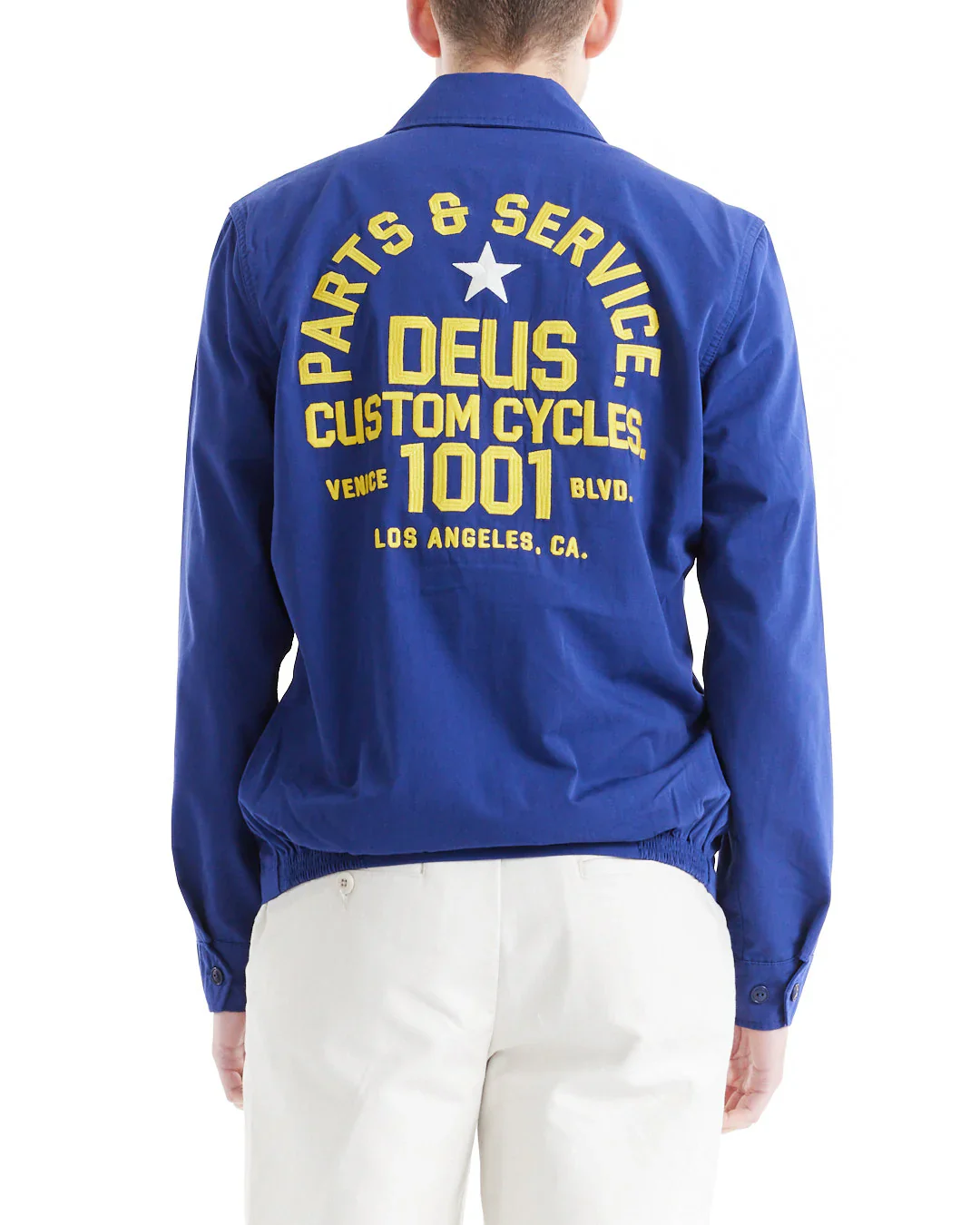 Deus Ex Machina - Teller Drizzler Jacket in Mechanic Blue - Image 6