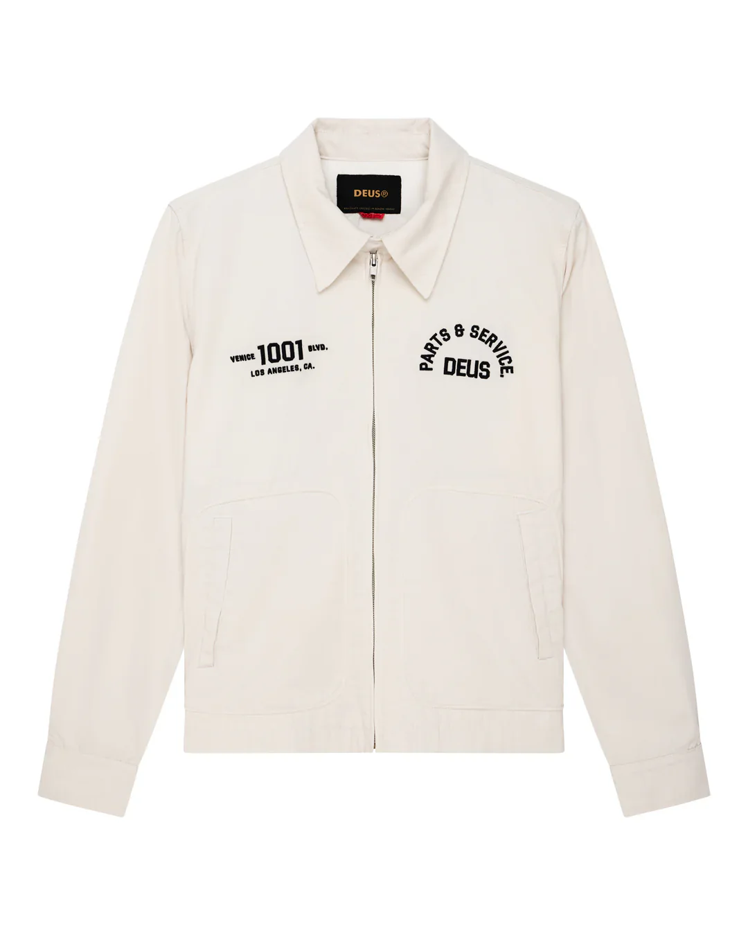 Deus Ex Machina - Teller Drizzler Jacket in Vintage White